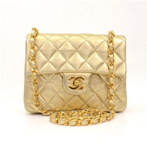 cream chanel mini gold|Chanel mini bag.